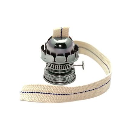 Petrolejska lampa POLY 38 cm bakrena