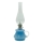 Petrolejska lampa TEREZA 34 cm svijetloplava