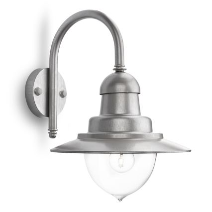Philips 01652/52/16 - Vanjska zidna svjetiljka MYGARDEN RAINDROP 1xE27/53W IP44