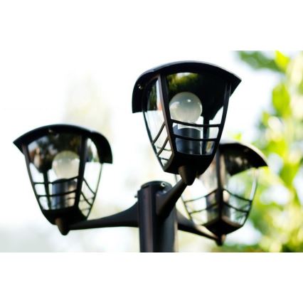 Philips 15385/30/16 - Vanjska lampa MYGARDEN CREEK 3xE27/60W/230V IP44