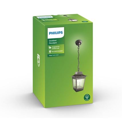 Philips 15406/86/PN - Vanjski luster HEDGE 1xE27/60W/230V IP44