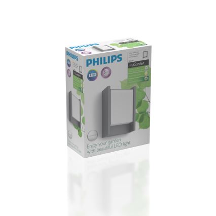Philips - LED Vanjska zidna svjetiljka LED/6W/230V 2700K IP44