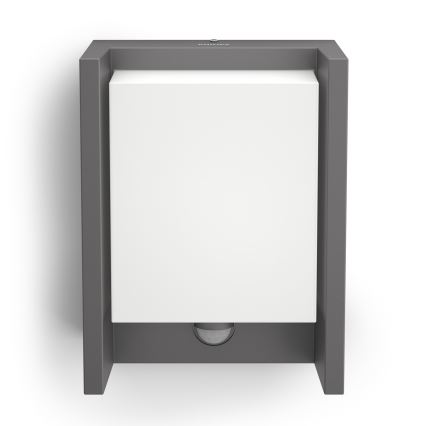 Philips - LED Vanjska zidna svjetiljka sa senzorom LED/6W 2700K IP44