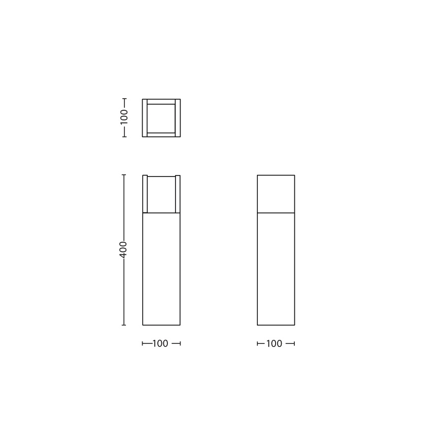 Philips - LED Vanjska lampa LED/6W/230V 2700K IP44