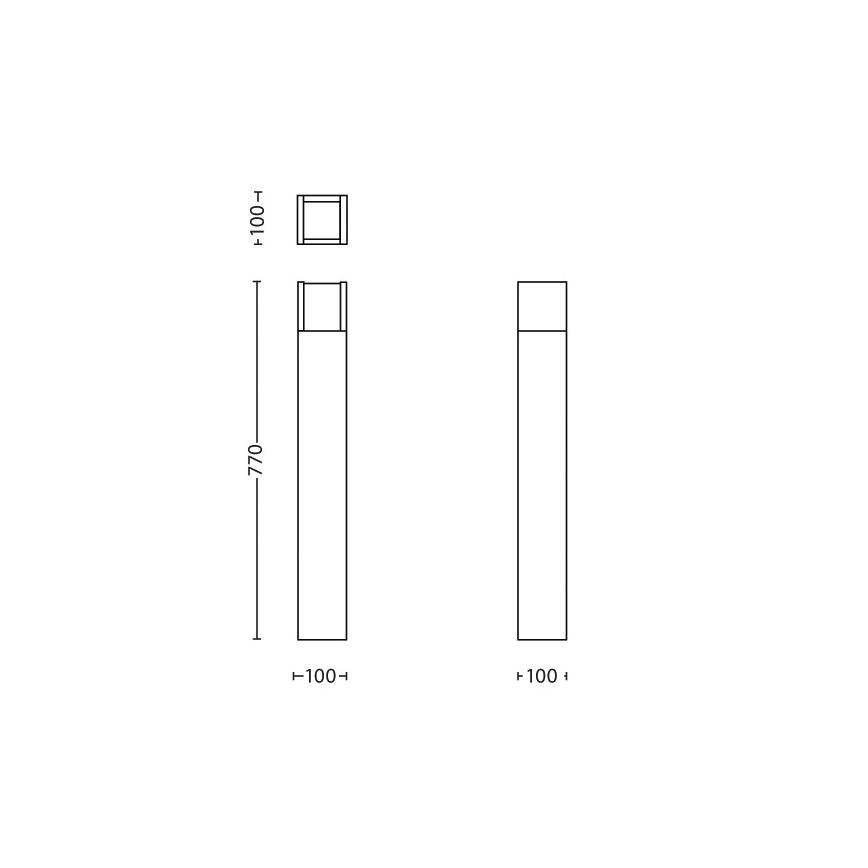 Philips - LED Vanjska lampa LED/6W/230V 4000K IP44