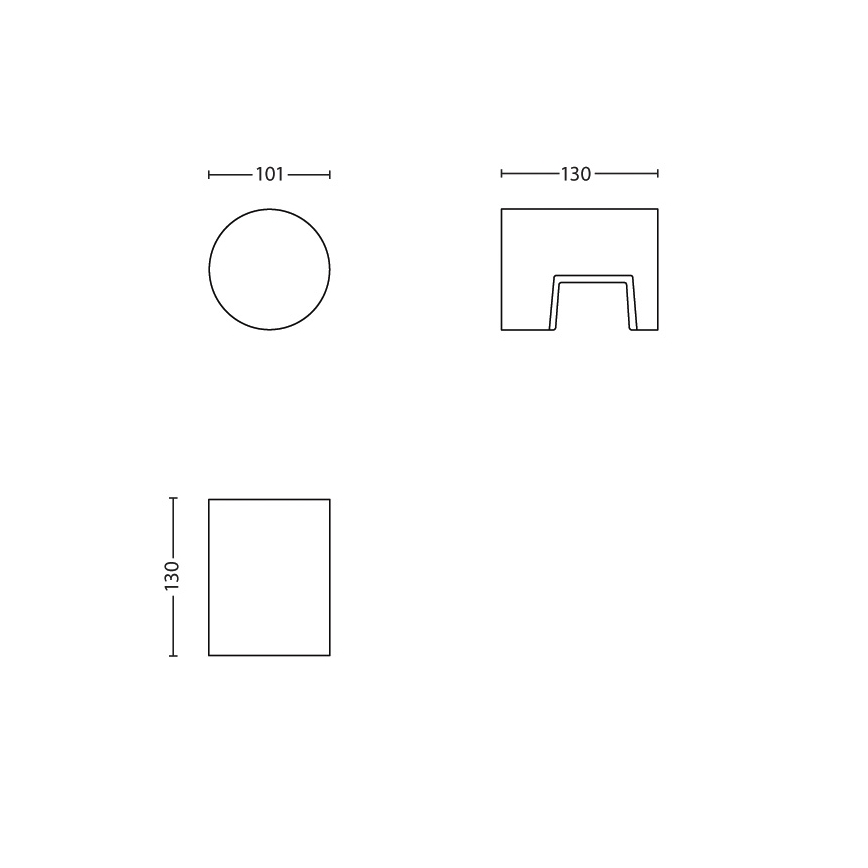 Philips 16468/47/16 - LED Vanjska svjetiljka MYGARDEN SQUIRREL 1xLED/6W/230V IP44
