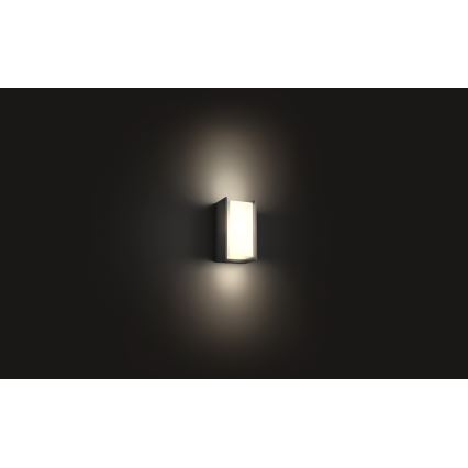 Philips - LED Prigušiva vanjska zidna svjetiljka Hue TURACO 1xE27/9,5W/230V IP44
