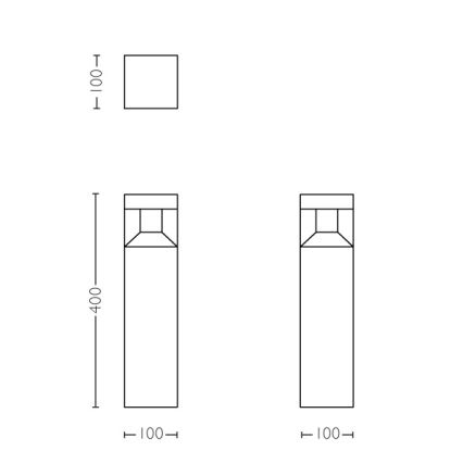 Philips - LED vanjska lampa LED/8W/230V IP44