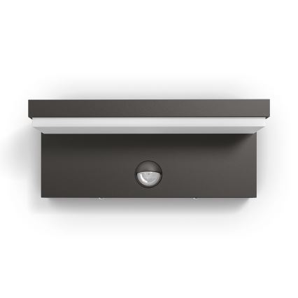 Philips 16484/93/P0 - LED Vanjska zidna svjetiljka senzor BUSTAN 2xLED/4,5W