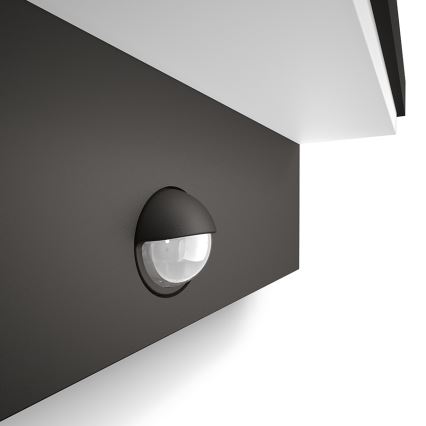 Philips 16484/93/P3 - LED Vanjska zidna svjetiljka senzor BUSTAN 2xLED/4,5W