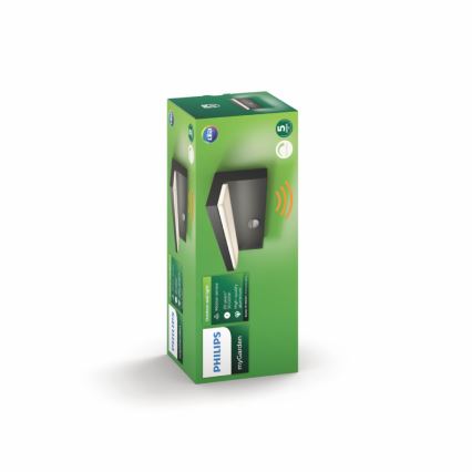 Philips 16484/93/P3 - LED Vanjska zidna svjetiljka senzor BUSTAN 2xLED/4,5W