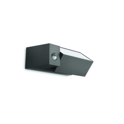 Philips 16943/93/16 - Vanjska svjetiljka sa senzorom MYGARDEN BORDER 1xE27/23W/230V