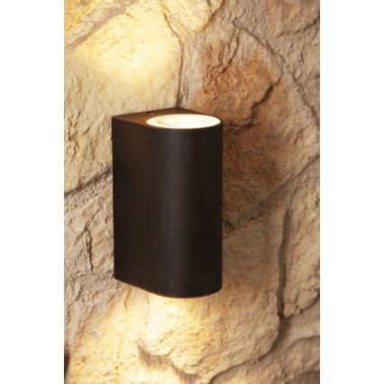 Philips 17102/86/16 - Vanjska zidna svjetiljka MYGARDEN NIGHTINGALE 2xGU10/35W