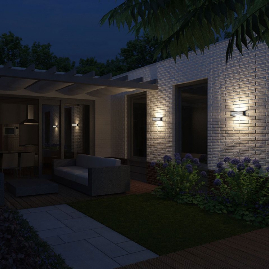 Philips 17182/93/16 - Vanjska zidna svjetiljka MYGARDEN SHADES 1xE27/15W/230V