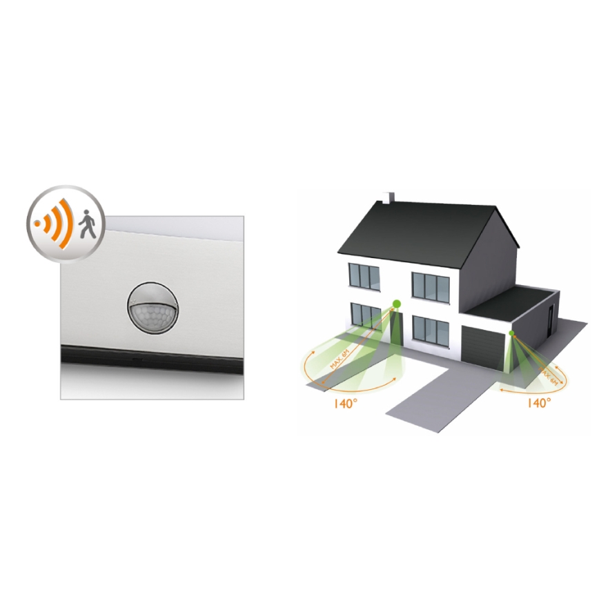 Philips - LED vanjsko osvjetljenje sa senzorom LED/3W IP44