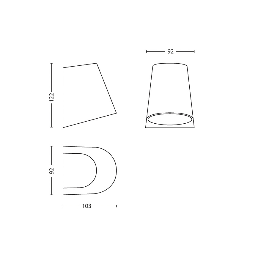 Philips - LED Vanjsko osvjetljenje 1xLED/3W/230V IP44