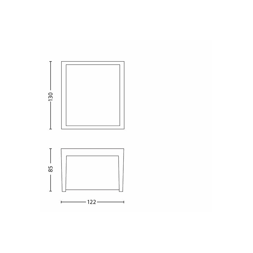Philips - LED Vanjska zidna svjetiljka LED/3W/230V IP44 2700K