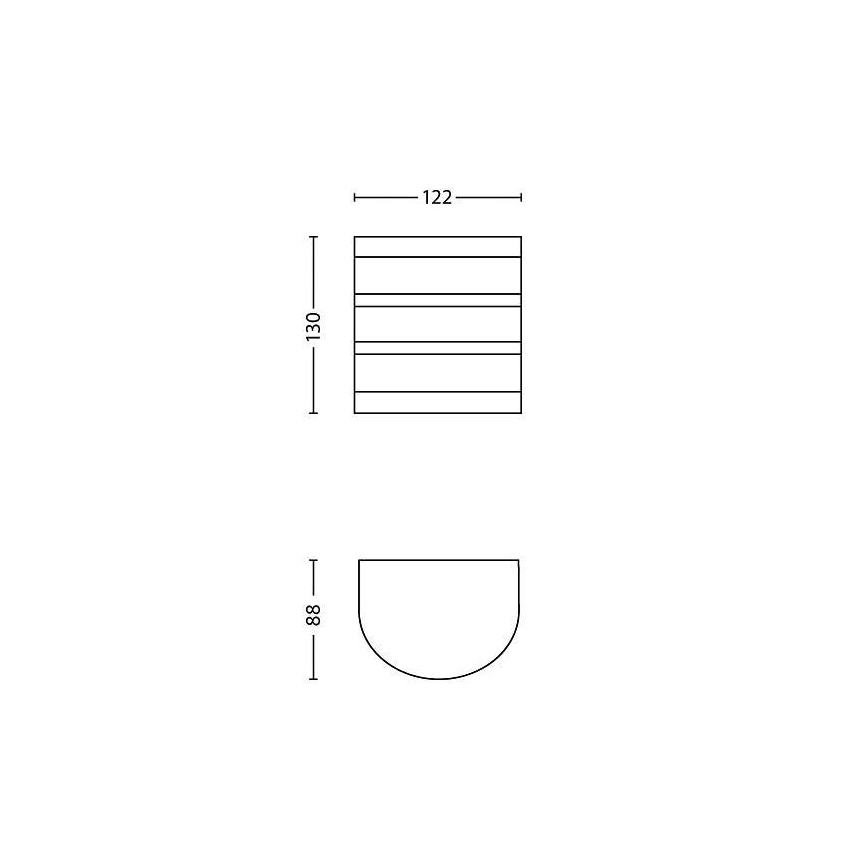 Philips - Vanjsko LED osvjetljenje LED/3W/230V IP44