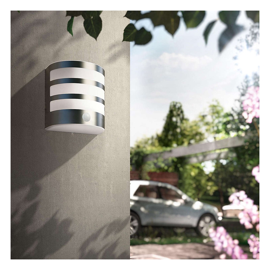 Philips - LED Vanjska zidna svjetiljka sa senzorom 1xLED/3W IP44