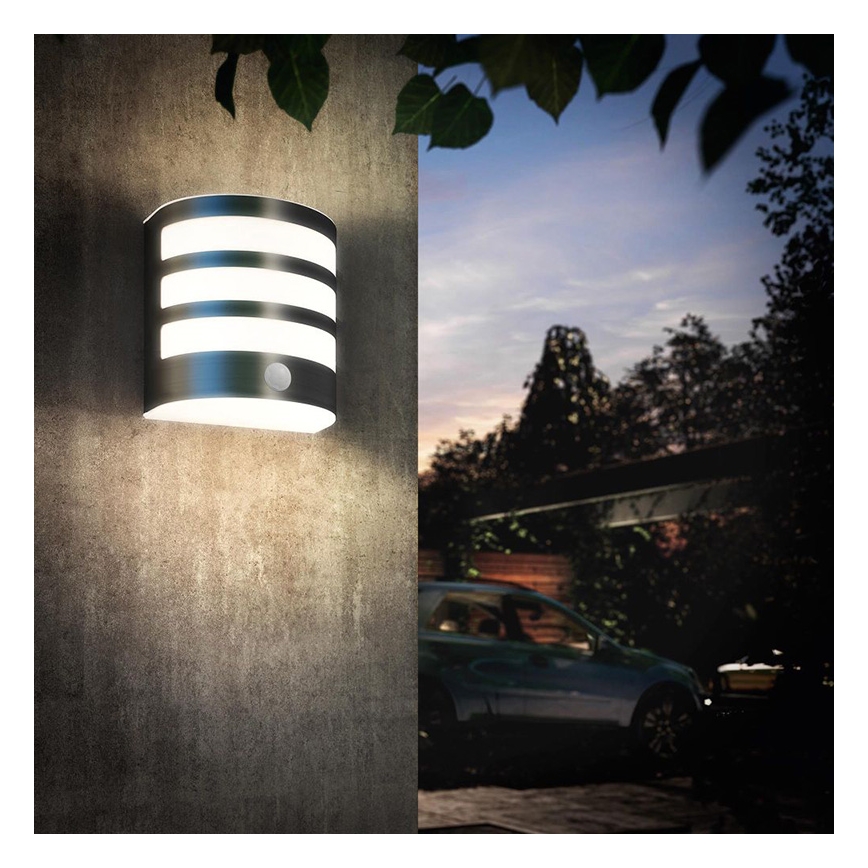 Philips - LED Vanjska zidna svjetiljka sa senzorom 1xLED/3W IP44