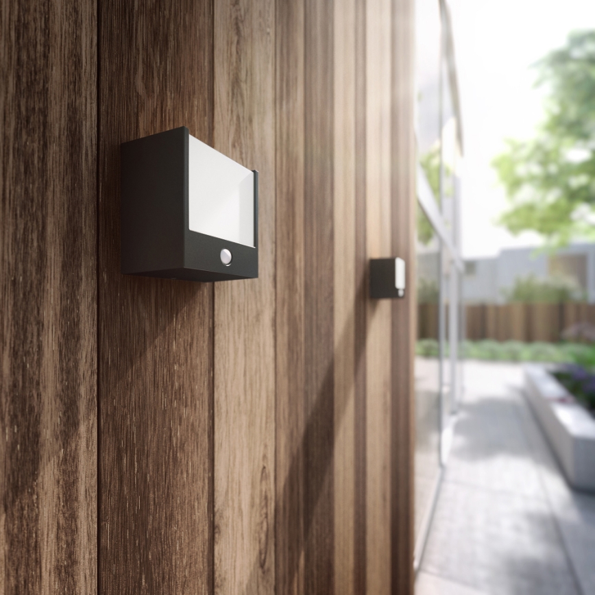 Philips - LED vanjska svjetiljka s detektorom pokreta, 3,5 W, IP44