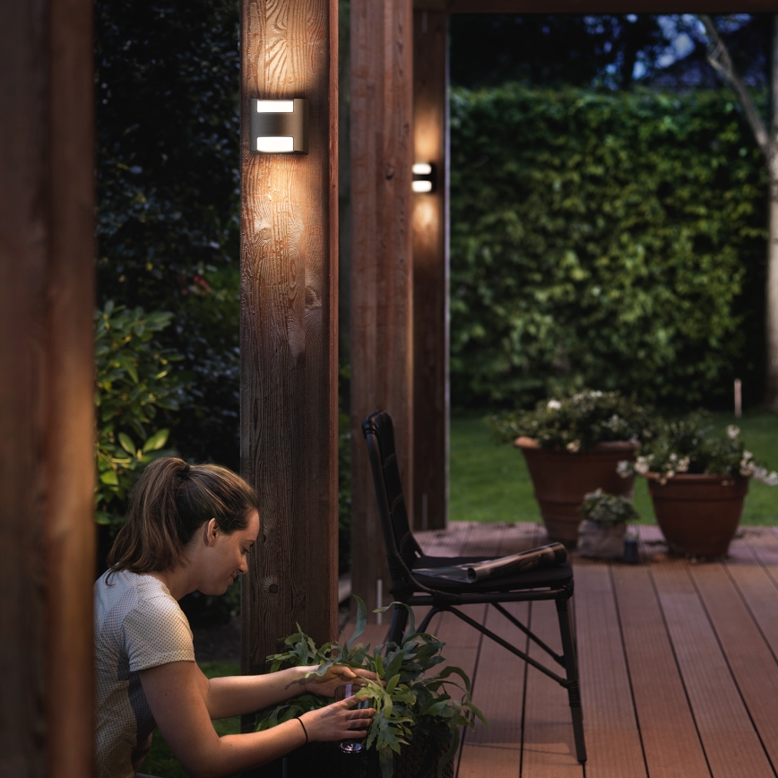 Philips - Vanjska zidna svjetiljka 2xLED/4,5W/230V IP44
