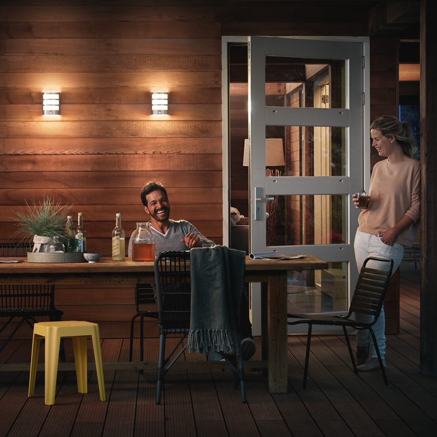 Philips - Vanjsko senzorsko LED svjetlo/6W/230V IP44