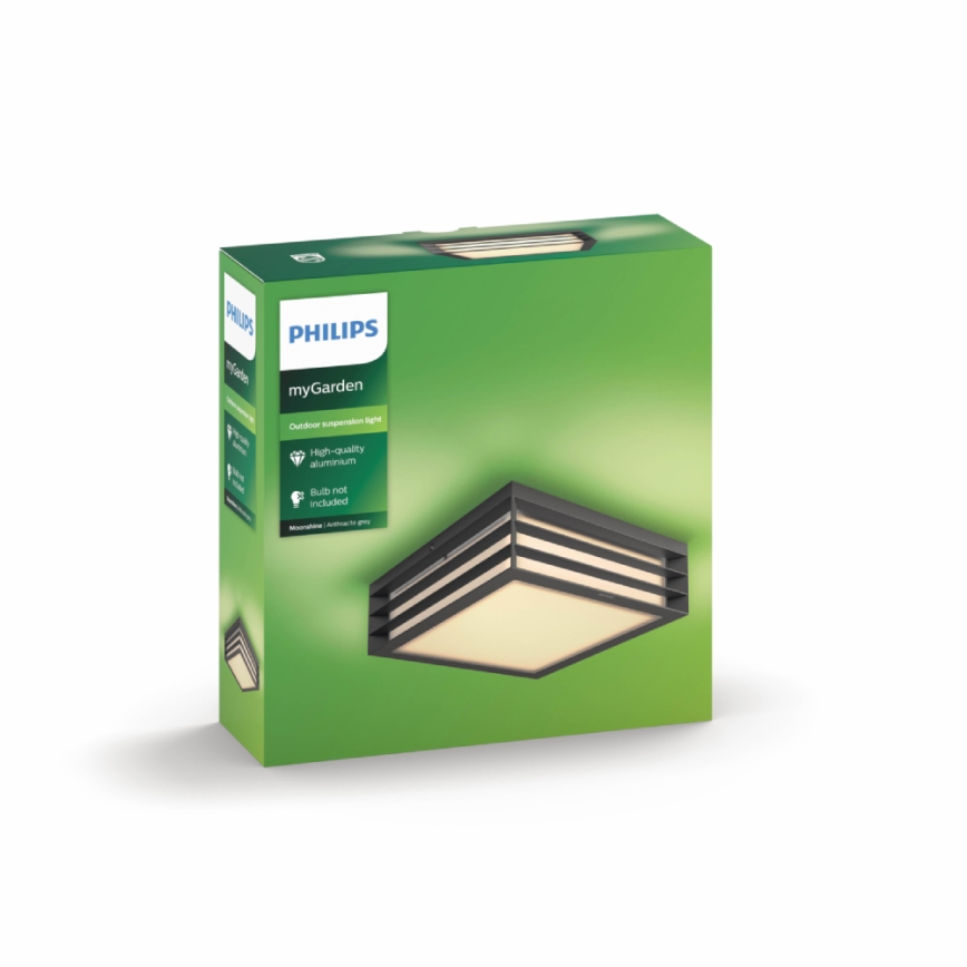 Philips - Vanjska stropna svjetlijka 2xE27/14W