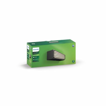 Philips 17353/93/P0 - LED vanjska zidna svjetiljka MYGARDEN PITCHFORK LED/4,5W