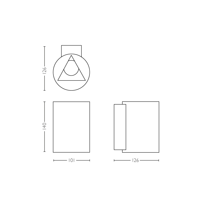 Philips - LED vanjska zidna svjetiljka 2xLED/4,5W IP44