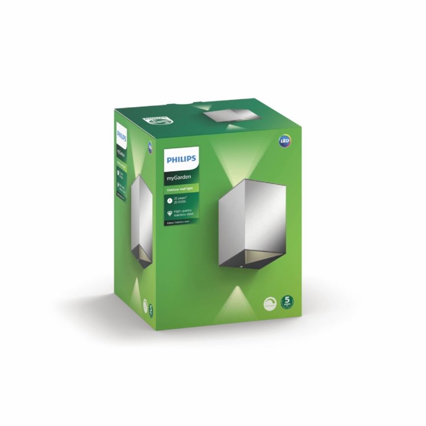 Philips - LED vanjsko zidno svjetlo 2xLED/4,5W/230V IP44