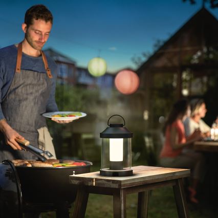 Philips 17360/30/P0 - LED Prigušiva prijenosna vanjska lampa ABELIA LED/3W IP44