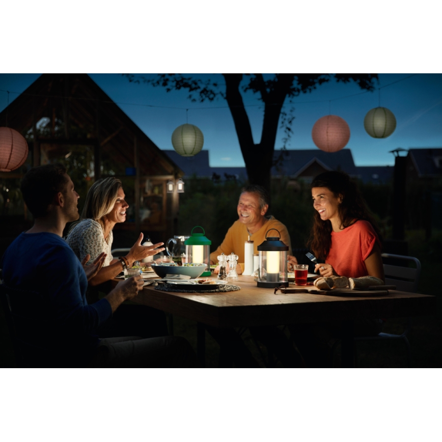 Philips 17360/30/P0 - LED Prigušiva prijenosna vanjska lampa ABELIA LED/3W IP44