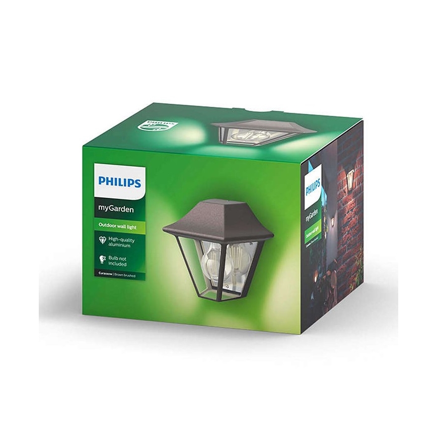 Philips - Vanjska zidna svjetiljka 1xE27/42W