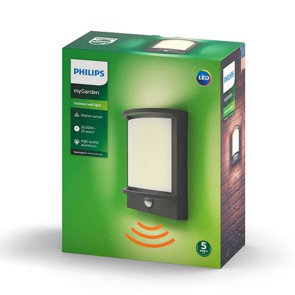 Philips - LED Vanjska zidna svjetiljka LED/12W IP44