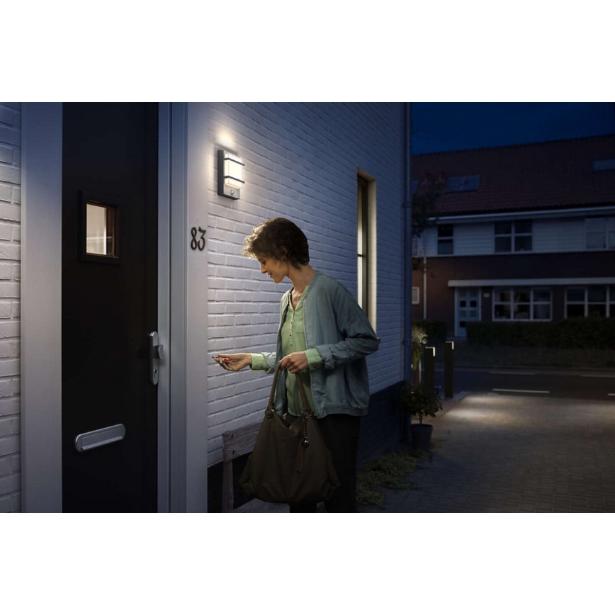 Philips - LED Vanjska zidna svjetiljka LED/12W IP44