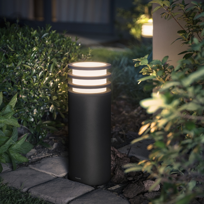 Philips 17402/93/P0 - LED vanjska svjetiljka za prigušivanje HUE LUCCA 1xE27/9,5W/230V