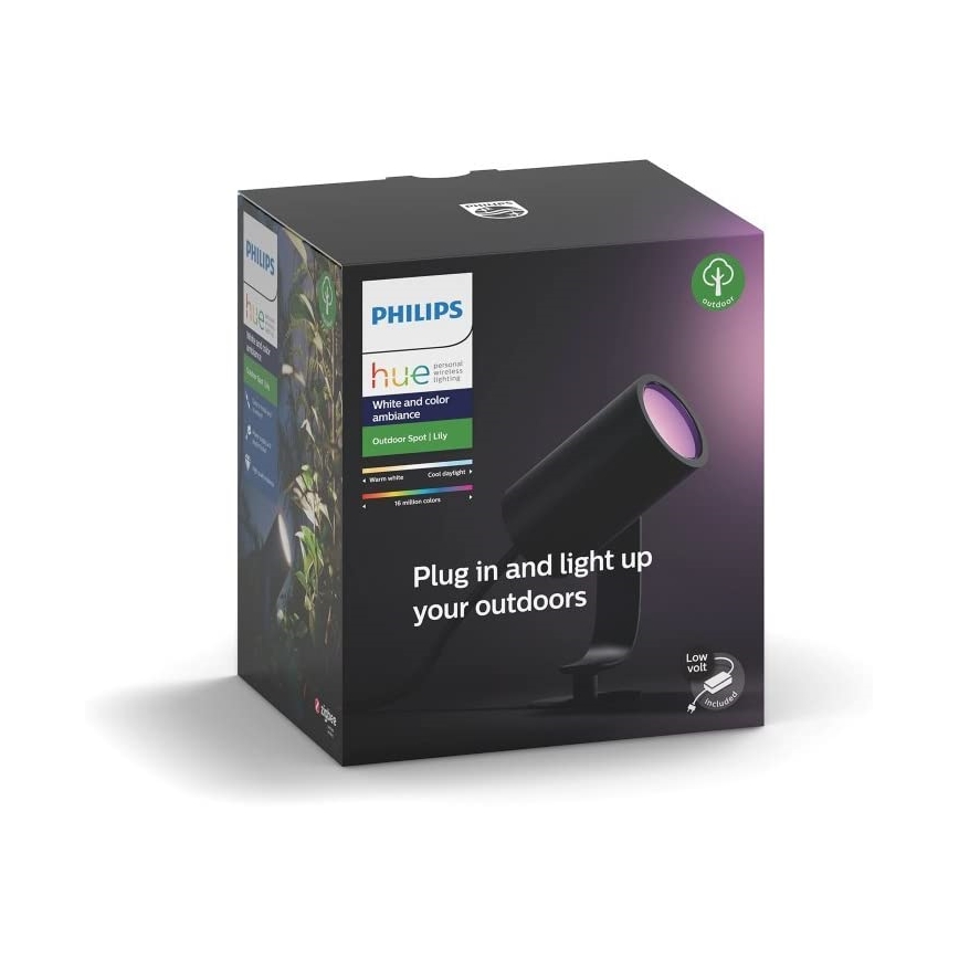 Philips - LED Vanjska reflektorska svjetiljka Hue LILY LED/8W/230V IP65