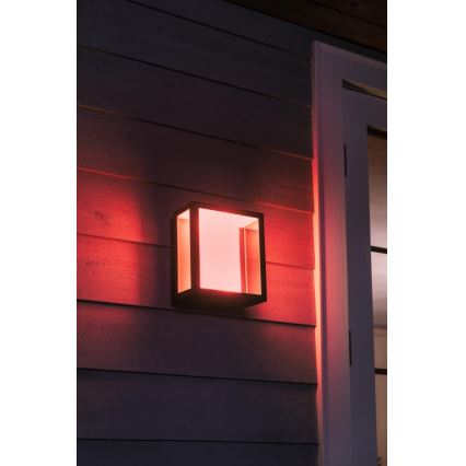 Philips - LED RGBW vanjsko zidno svjetlo s prigušivanjem Hue IMPRESS 2xLED/8W/230V IP44