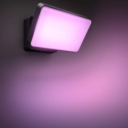 Philips - LED RGBW Prigušivi vanjski reflektor Hue DISCOVER 2xLED/15W/230V 2000-6500K IP44