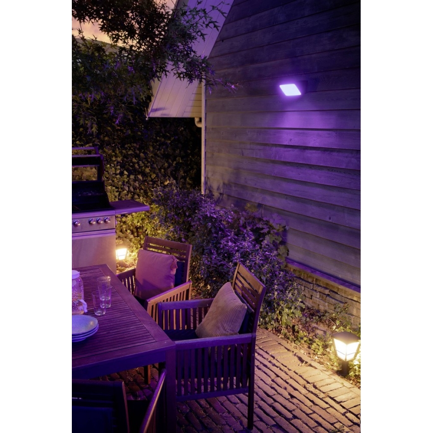 Philips - LED RGBW Prigušivi vanjski reflektor Hue DISCOVER 2xLED/15W/230V 2000-6500K IP44