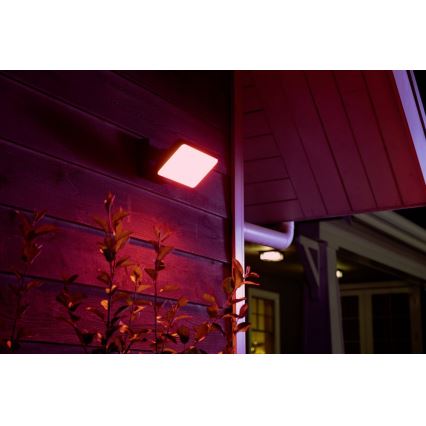 Philips - LED RGBW Prigušivi vanjski reflektor Hue DISCOVER 2xLED/15W/230V 2000-6500K IP44