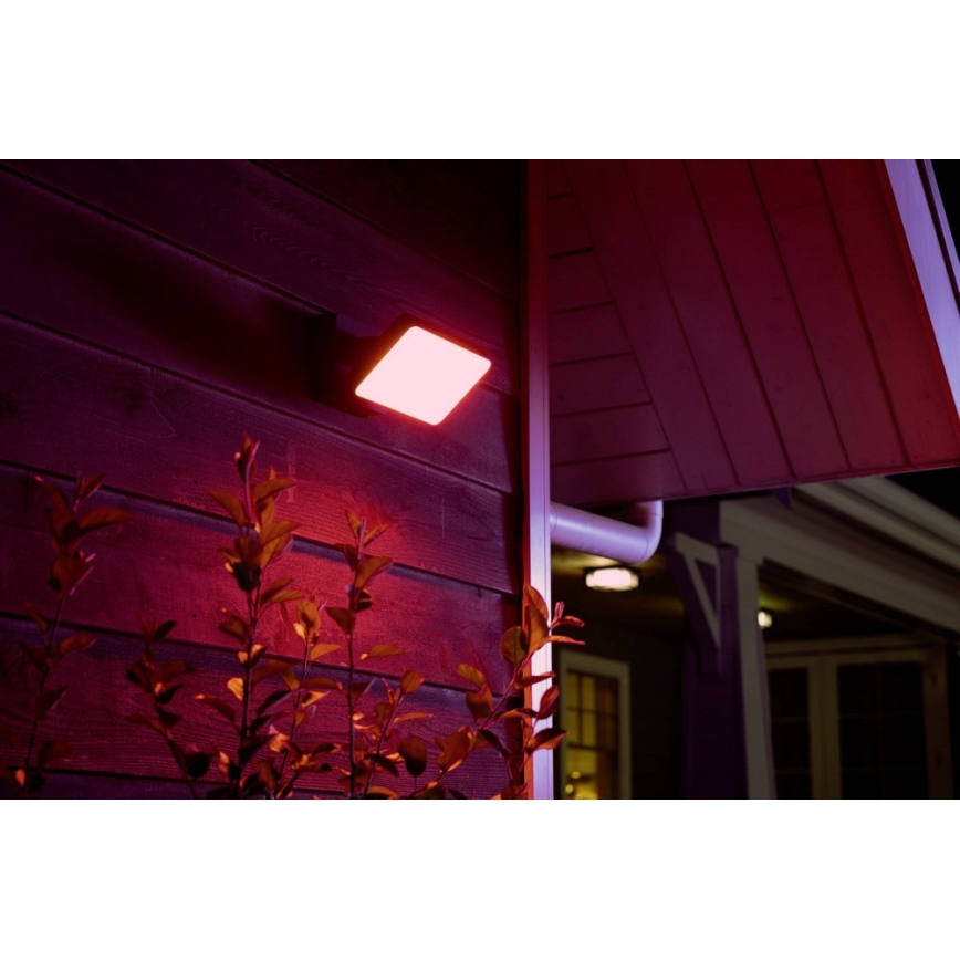 Philips - LED RGBW Prigušivi vanjski reflektor Hue DISCOVER 2xLED/15W/230V 2000-6500K IP44