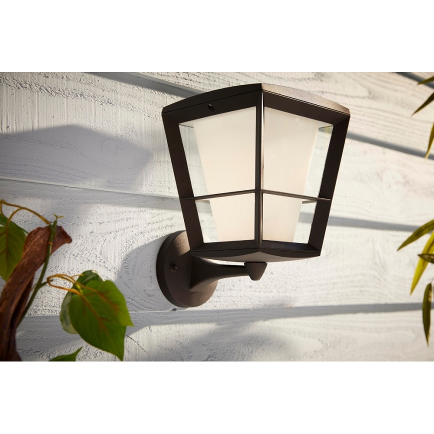 Philips - LED RGBW Prigušiva vanjska zidna svjetiljka Hue ECONIC LED/15W/230V IP44