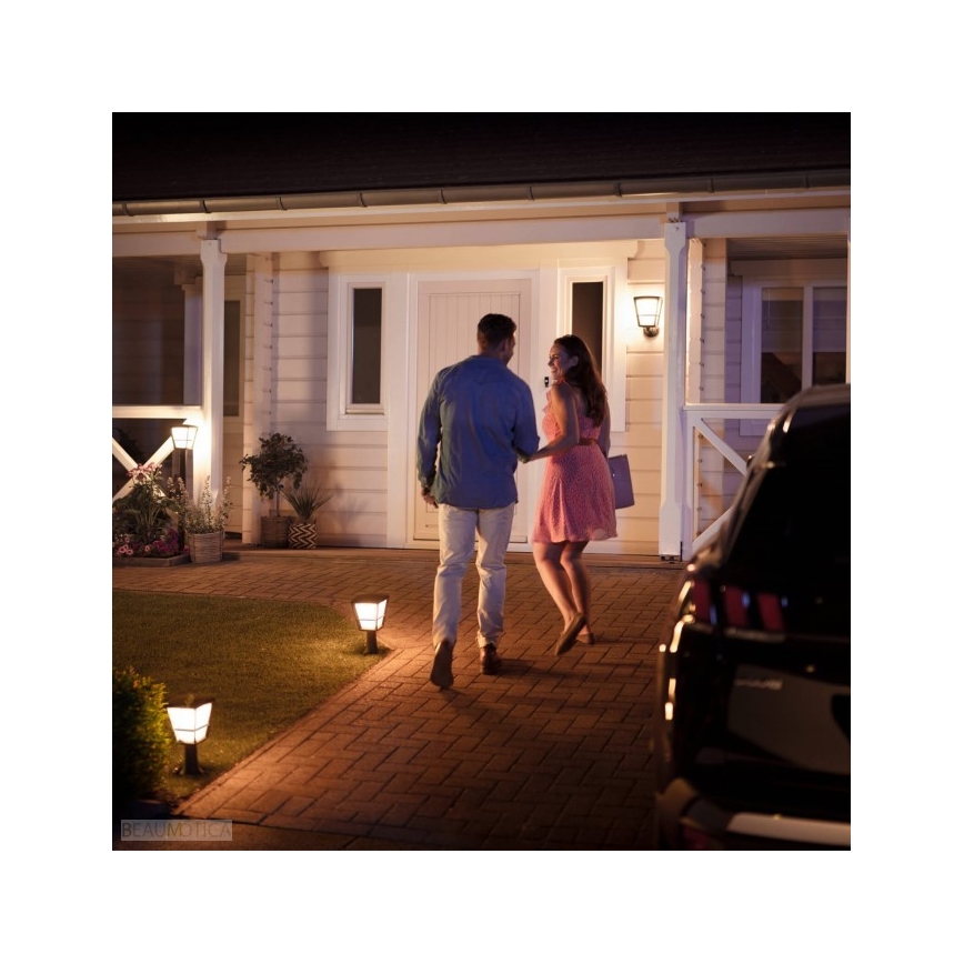 Philips - LED RGBW Prigušiva vanjska zidna svjetiljka Hue ECONIC LED/15W/230V IP44