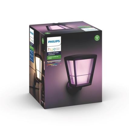 Philips - LED RGBW Prigušiva vanjska zidna svjetiljka Hue ECONIC LED/15W/230V IP44