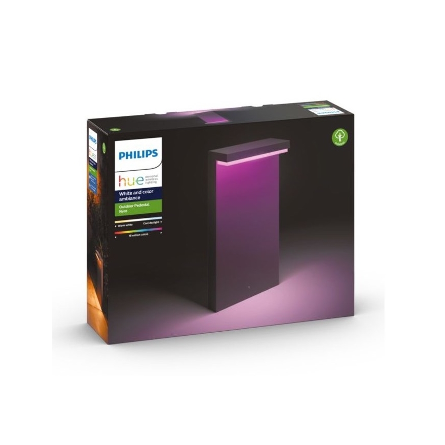 Philips - LED RGBW Prigušiva vanjska lampa Hue NYRO LED/13,5W/230V 2000-6500K IP44