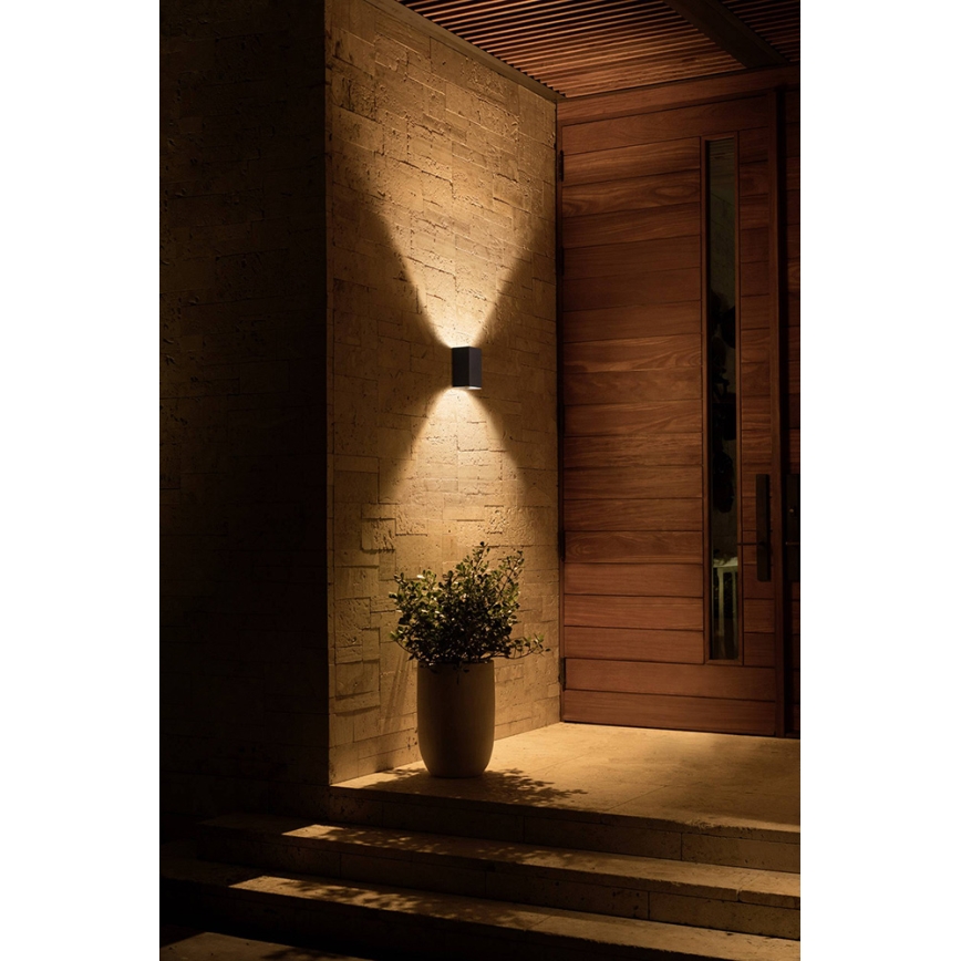 Philips - LED RGBW Prigušiva vanjska zidna svjetiljka Hue RESONATE 2xLED/8W/230V 2000-6500K IP44