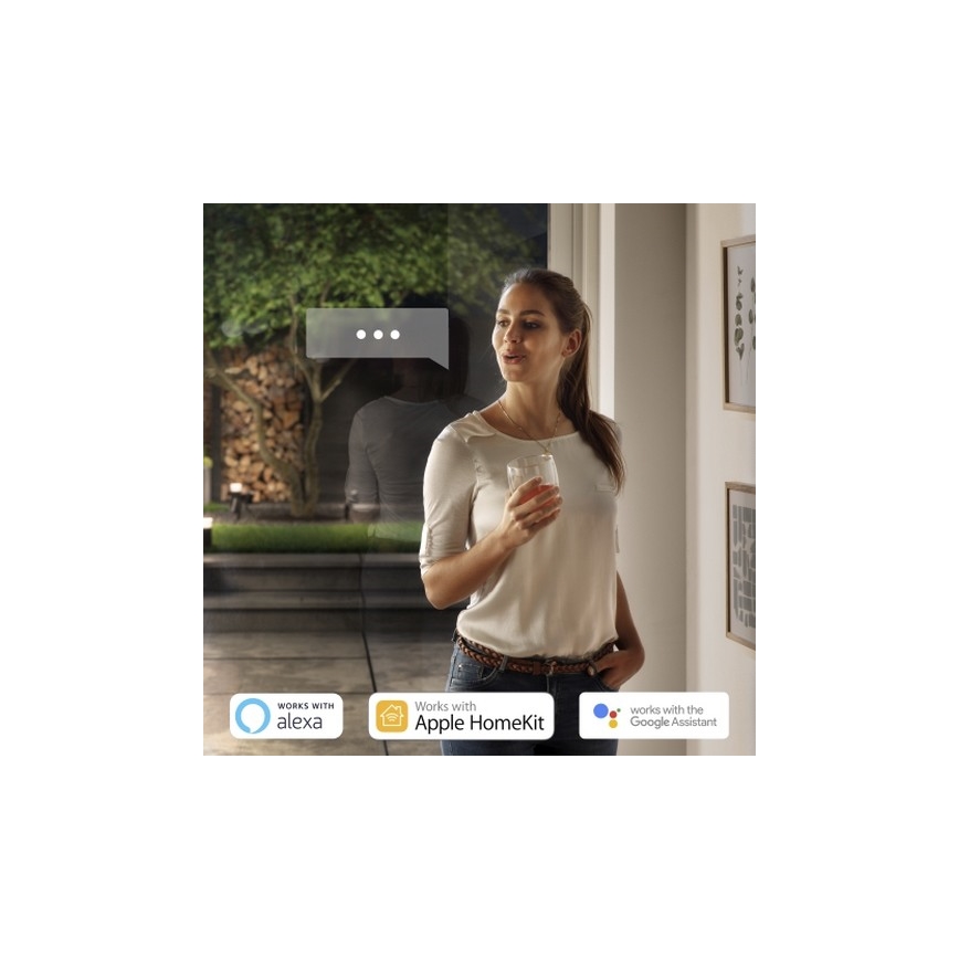 Philips - LED RGBW Prigušiva vanjska zidna svjetiljka Hue RESONATE 2xLED/8W/230V 2000-6500K IP44