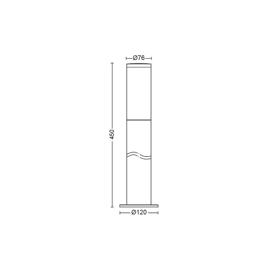 Philips - Vanjska lampa 1xE27/20W/230V IP44 45 cm